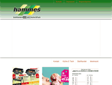 Tablet Screenshot of hammes-hillesheim.de